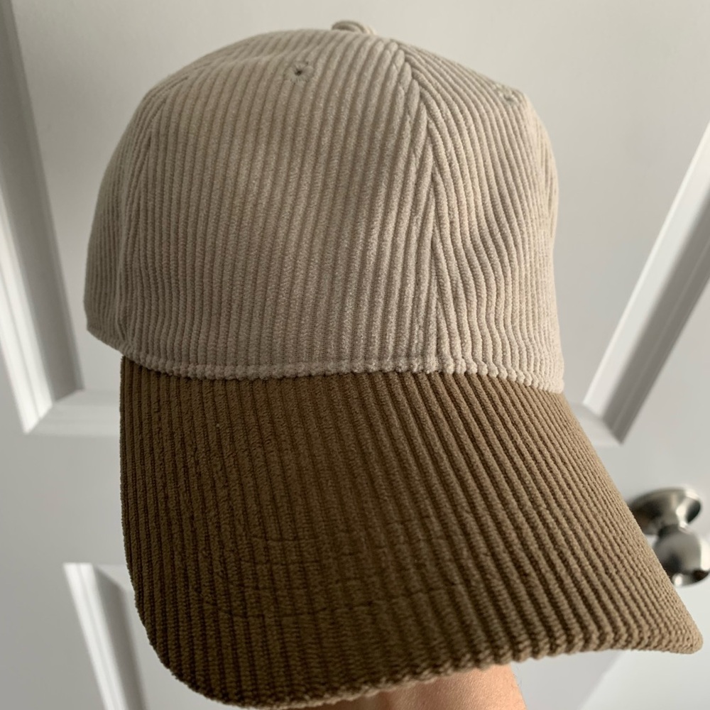 Two-tone corduroy hat from Abercrombie - o/s